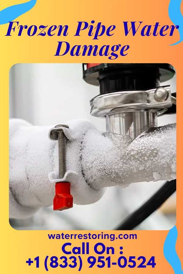 Frozen Pipe Water Damage in Bel Air North, MD